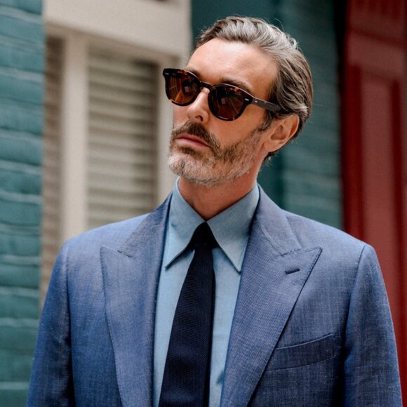 Oliver Peoples CARY GRANT Exclusive SUN MSRP$652 Hemsworth's Fav - Picture 13 of 16